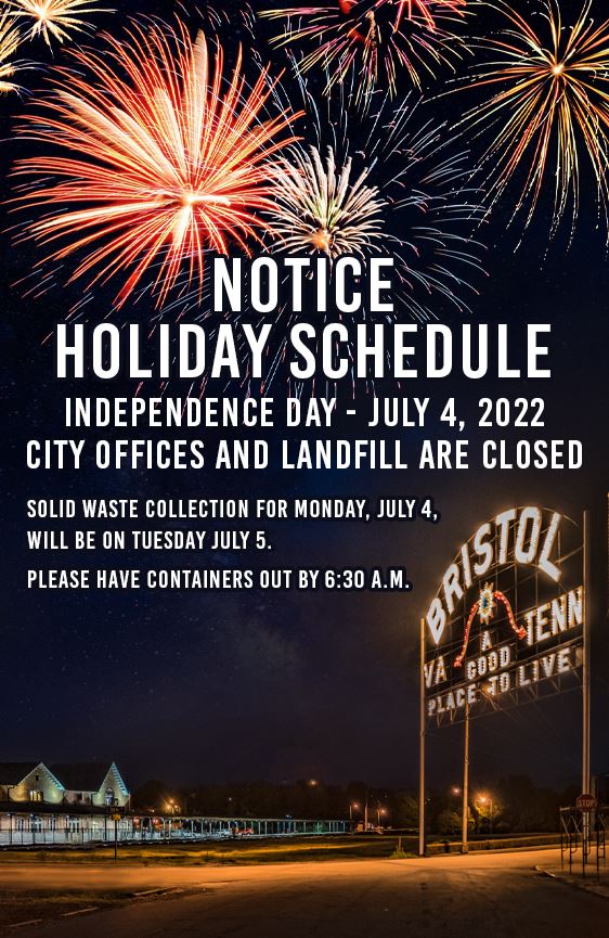 fourth of july schedule