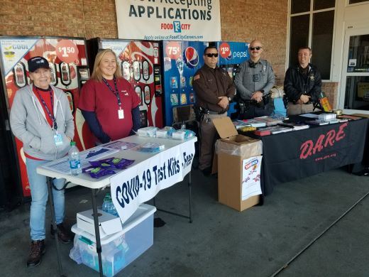 October 31, 2022 - Deputies Partner with Food City for National Drug Takeback Day 2
