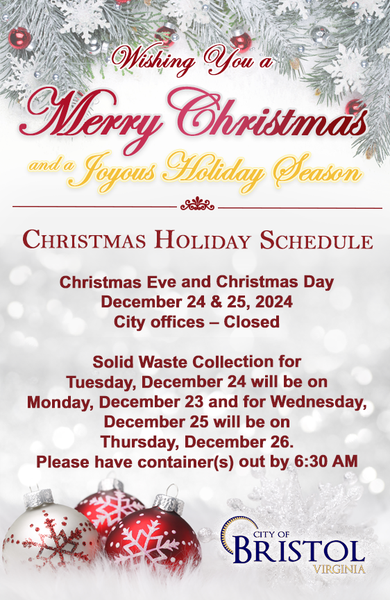 Christmas 2024 Holiday Schedule